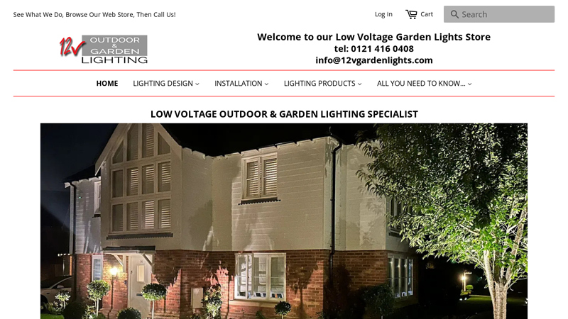 Low Voltage Outdoor Garden Lights from in-lite, Lumena & Konstsmide