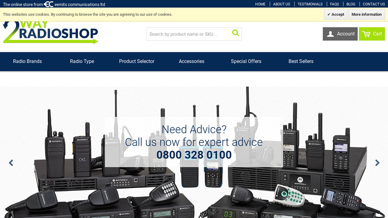 2 Way Radio Shop | Two Way Radios | Walkie Talkies