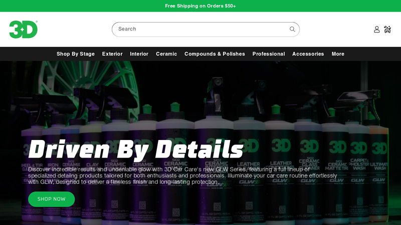Premium Car Detailing Products & Accessories | 3D Car Care