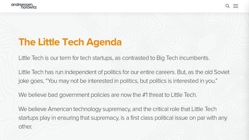Andreessen Horowitz | Software Is Eating the World