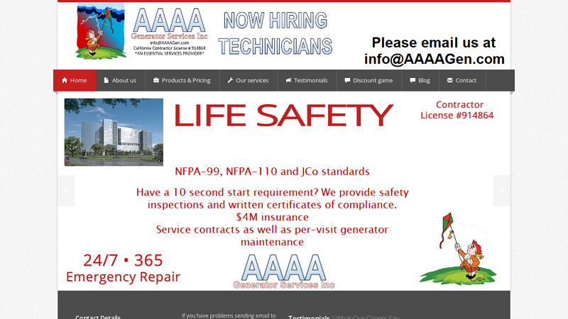Generator Maintenance, Service, Repair, Sales, Installation