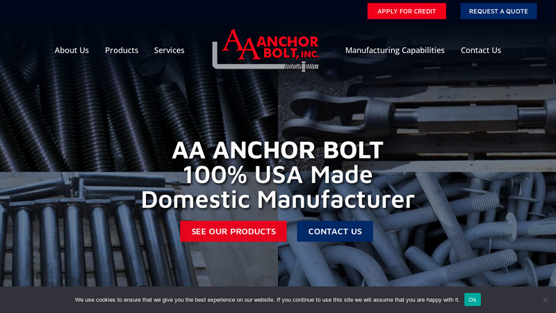 AA Anchor Bolt, Inc | Bolt & Rod Manufacturer | Northville, MI