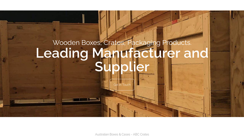 Wooden Pallet Boxes, Wooden Shipping Crates Perth | ABC Crates