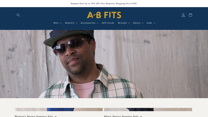 Premium Clothing and Accessories C AB FITS