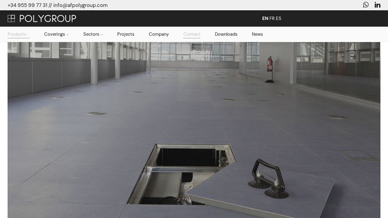 Raised Floor Manufacturer | Polygroup Europe | Access Flooring System
