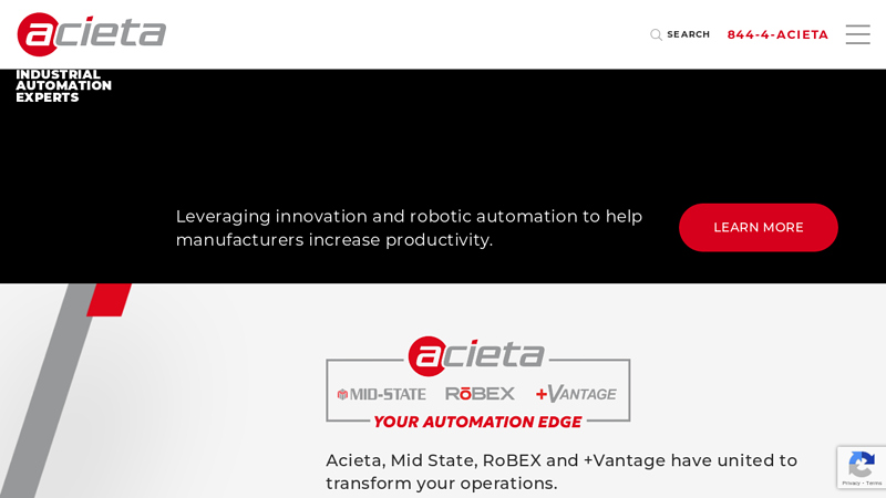 Acieta C Industrial Robotics Automation Company
