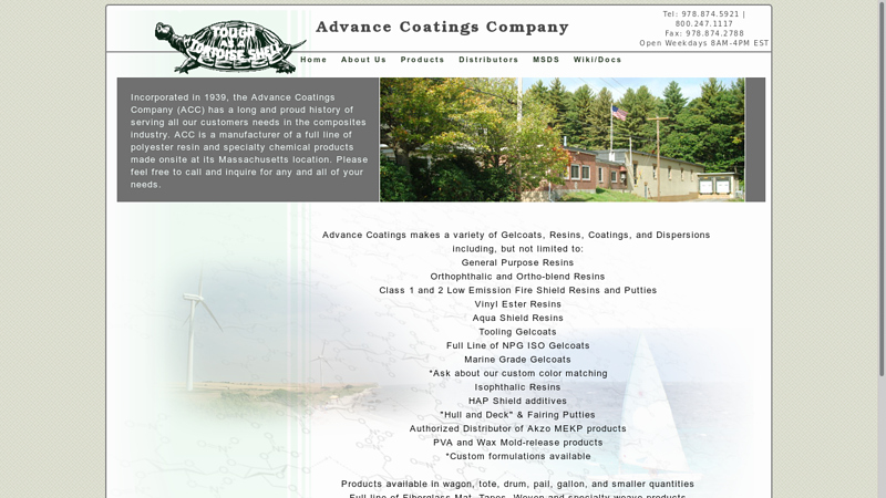 Advance Coatings Company - Tough As A Tortoise Shell