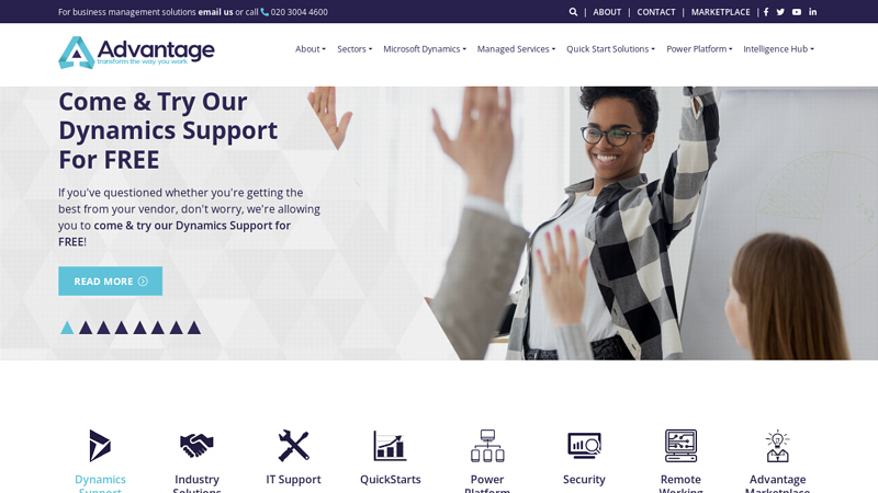 Microsoft Dynamics 365 & Managed IT Specialists | Advantage Business Systems