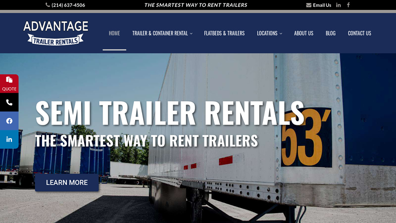 Advantage Trailer Rental - Storage & Delivery Trailer Rentals