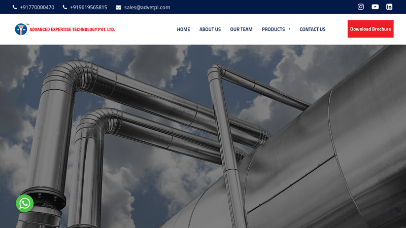 Fluoropolymer Coating & Lining Unit, Pharma Machinery Manufacturer and Supplier - ADVETPL