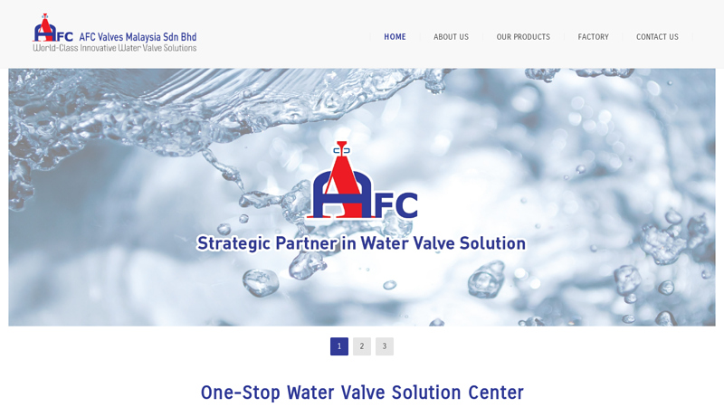 AFC Valves Malaysia - World-Class Innovative Water Valve Solution