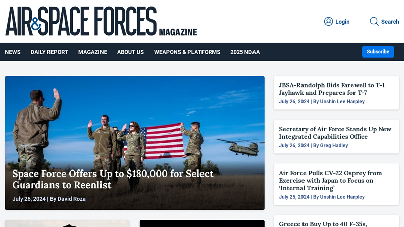 Home | Air & Space Forces Magazine