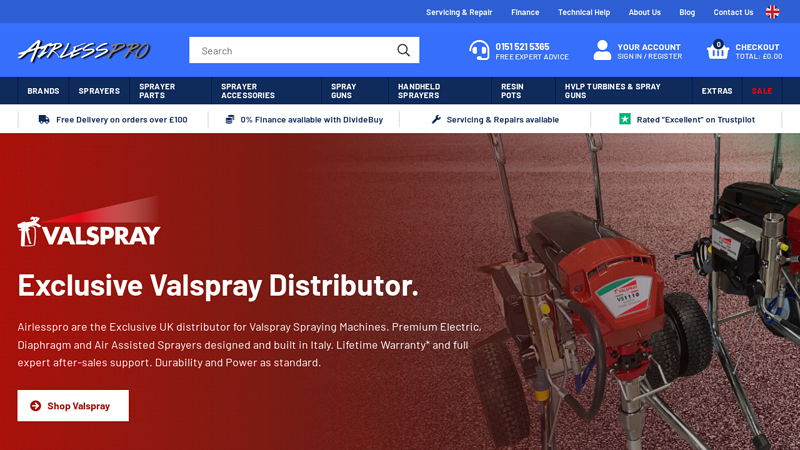 Airless Paint Sprayers & Spray Guns From Airless Pro