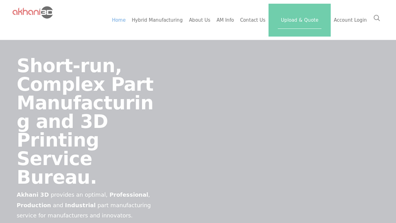 Part Manufacturing & 3D Printing Service South Africa - Akhani 3D