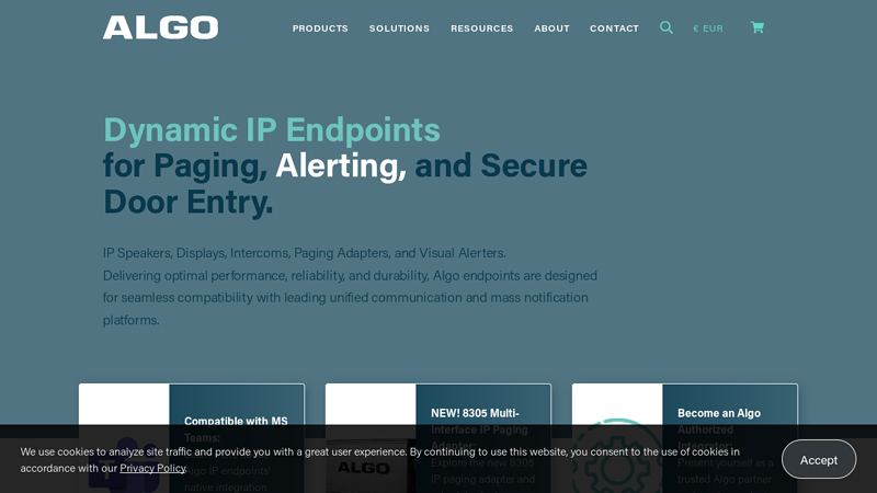 Home - Algo Communication Products Ltd.