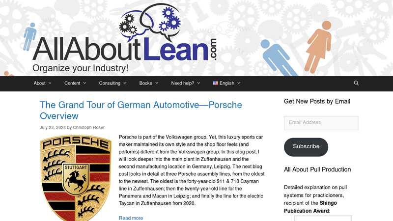 AllAboutLean.com C Organize your Industry