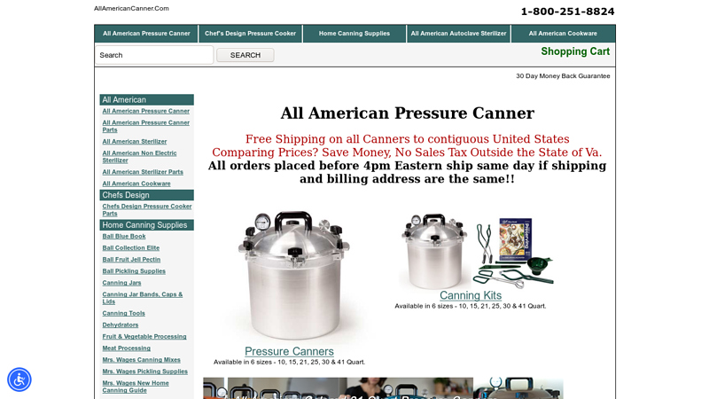 All American Pressure Canners - Pressure Cookers | AllAmericanCanner.com