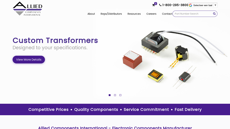 Electronic Components | Allied Components International
