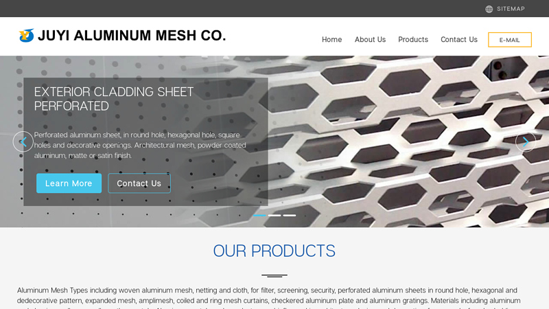 Aluminum Mesh Manufacturer- Decorative Facade Mesh, Curtains, Screen and Fencing