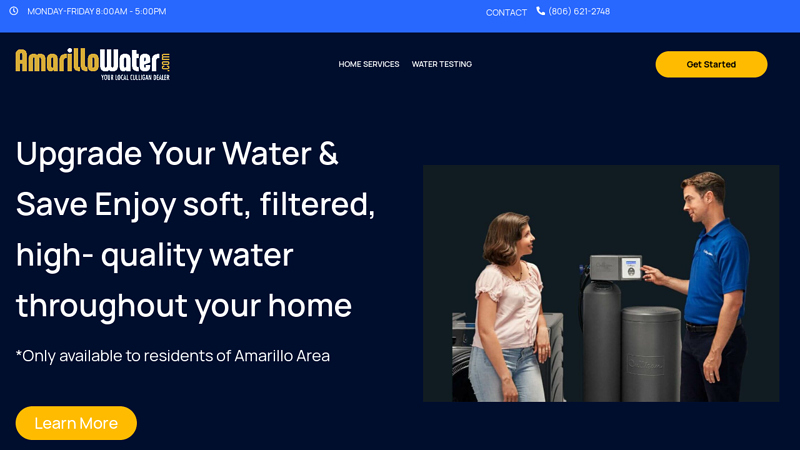 Upgrade Your Home Water For Less | Culligan of Amarillo  Water Softeners, Reverse Osmosis Drinking Water Filters, Well Water Tests & Bottled Water Delivery alternative.
