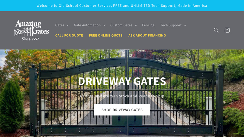 Metal Driveway Gates | Driveway Gates for Sale Amazing Gates