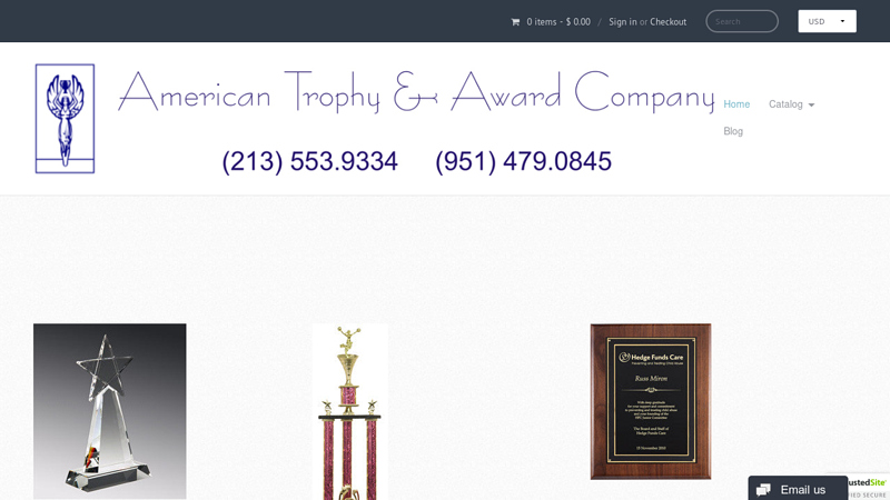 American Trophy & Award Company, Los Angeles, CA 90012