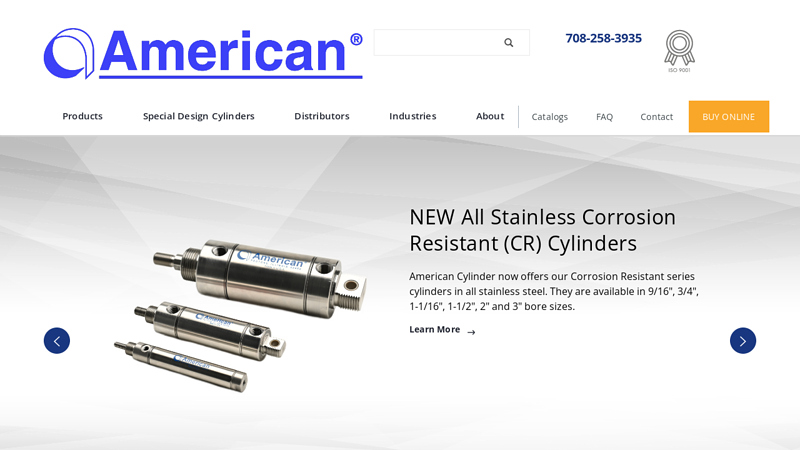Pneumatic Cylinder Manufacturer - Small Bore Air Cylinders | American Cylinder Co., Inc.