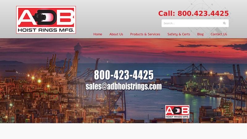 Hoist Rings & Lifting Points - American Drill Bushing