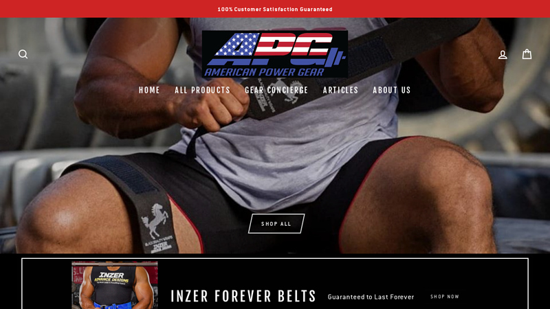 American Power Gear - A Dedicated Inzer Advance Designs Retailer C AmericanPowerGear