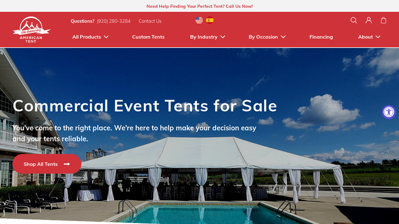 American Tent - Commercial, Party & Event Tents for Sale