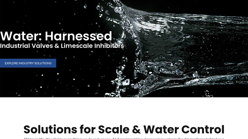 Industrial Valves and Scale Inhibitors - American Valve