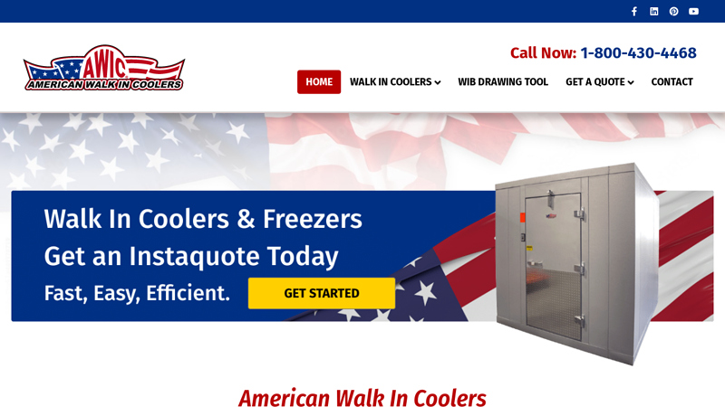 Walk In Coolers | Walkin Freezers | American Walk In Coolers