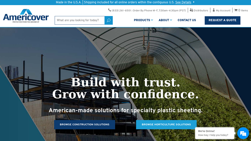 Residential & Industrial Specialty Plastic Cover Sheets