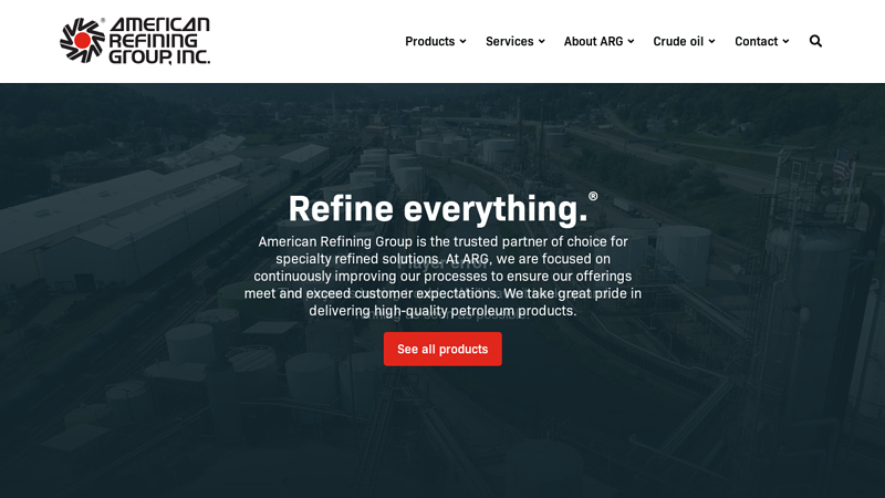 American Refining Group, Bradford, PA - United States Oil Refinery