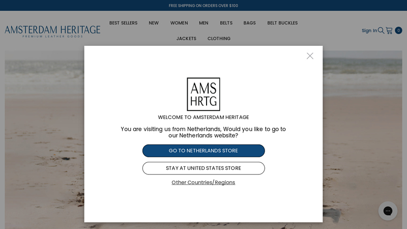 Amsterdam Heritage | Handmade Leather Belts & Leather Bags C AMSTERDAM HERITAGE