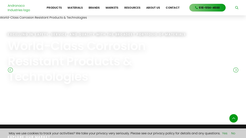 Corrosion Resistant Fluid Management Systems | Andronaco Industries