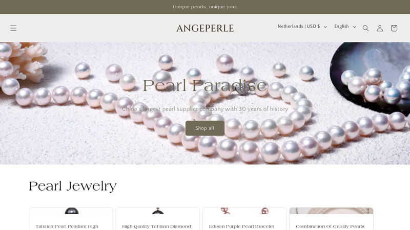 ANGEPERLE | The Biggest Pearl Supplier in China