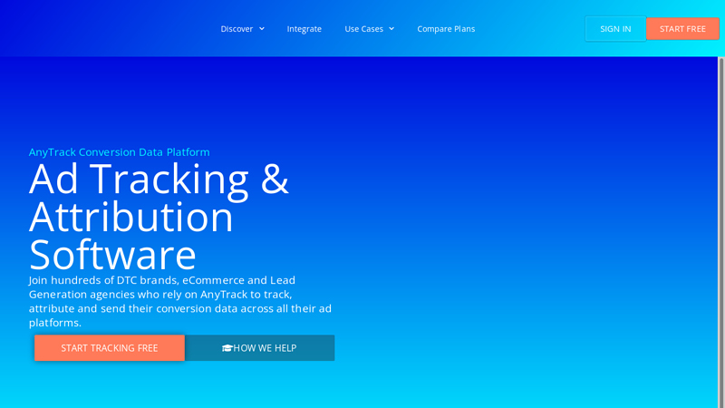AnyTrack | Ad Tracking For Data Driven Marketers