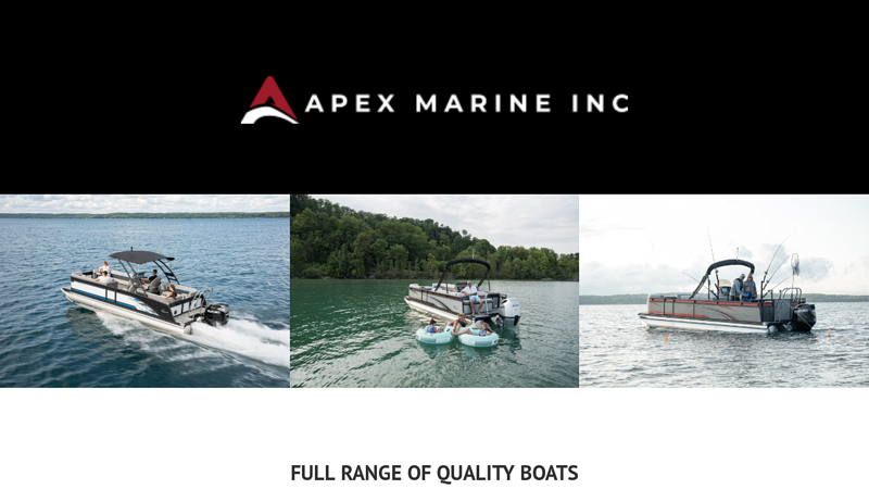 Apex Marine Inc. C Manufacturer of Quality Boats