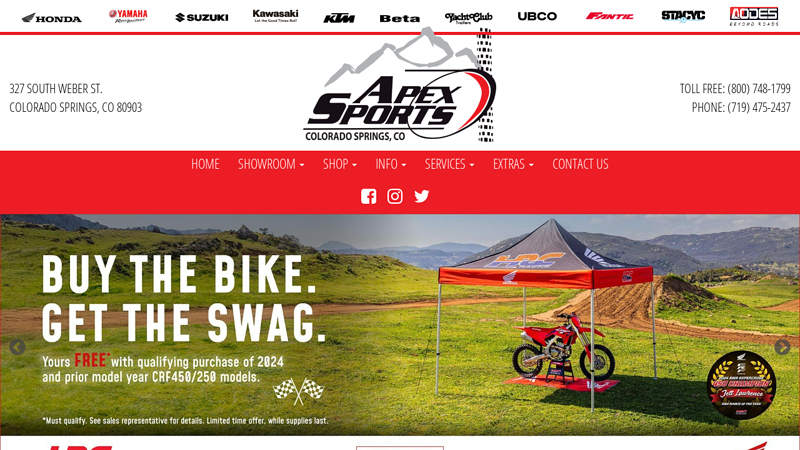 Colorado UTV, ATV, Scooter & Motorcycle Dealer | Shop Powersports Parts, Service, Sales & Gear CO