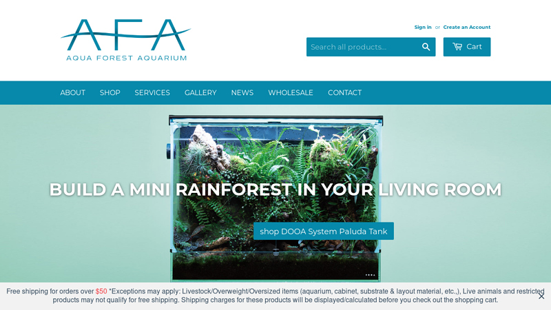 Aqua Forest Aquarium