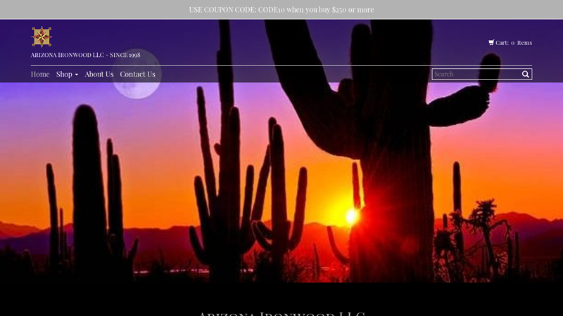 Arizona Ironwood LLC Knife & Gun Handle Supplier