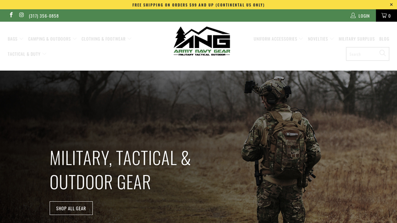Army Navy Gear | Military Surplus, Tactical & Outdoor Gear | Indiana
