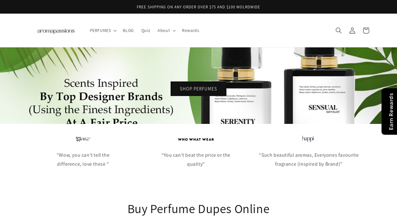 Aroma Passions: Buy Perfume Dupes Online