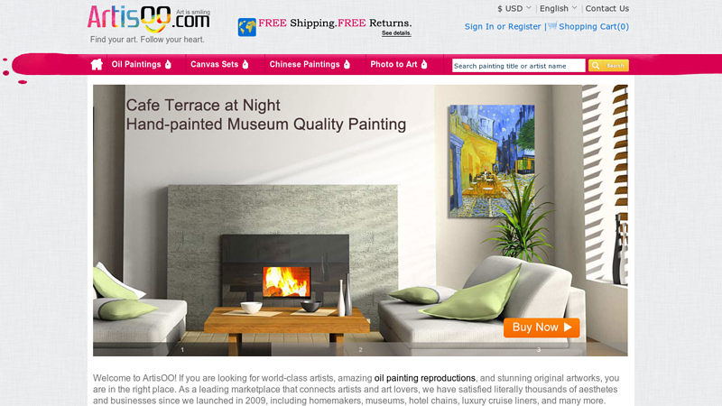 Buy Hand-painted Oil painting Reproductions Online - Artisoo.com