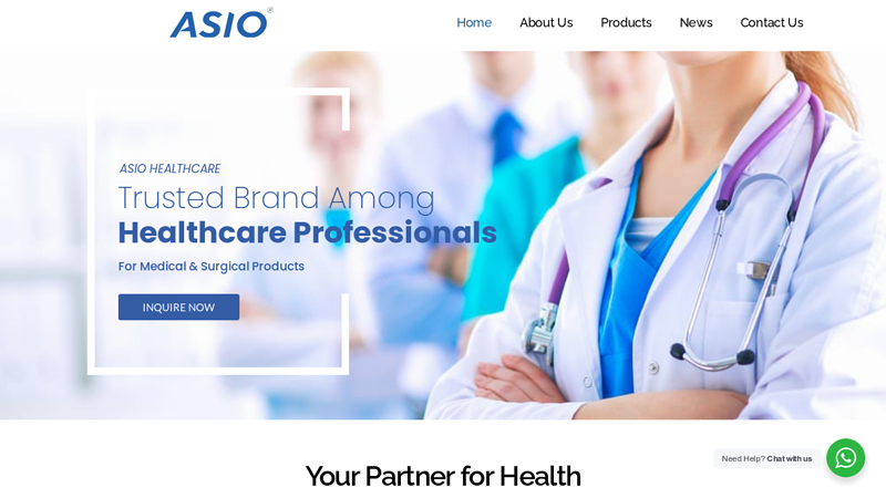 ASIO Healthcare - Manufacturer & Importer of Medical Products & Devices