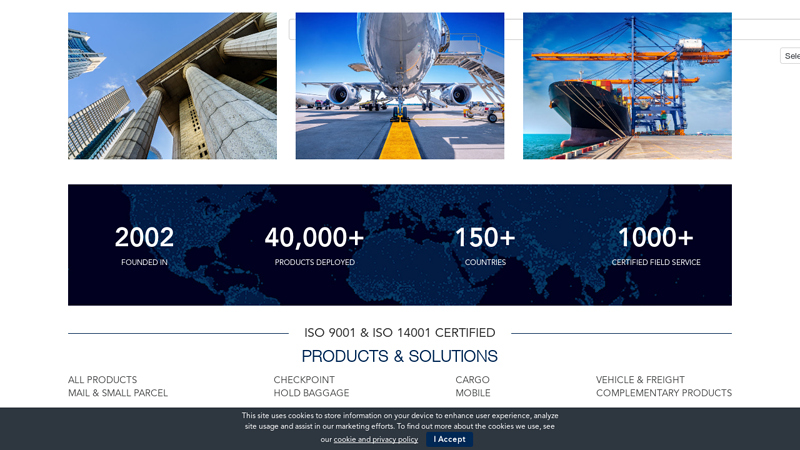 X-Ray Machines | Astrophysics Inc. | Security Scanning Systems