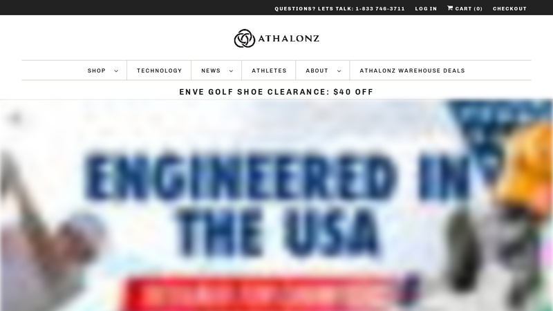 Athalonz | The Golf Shoe of Champions