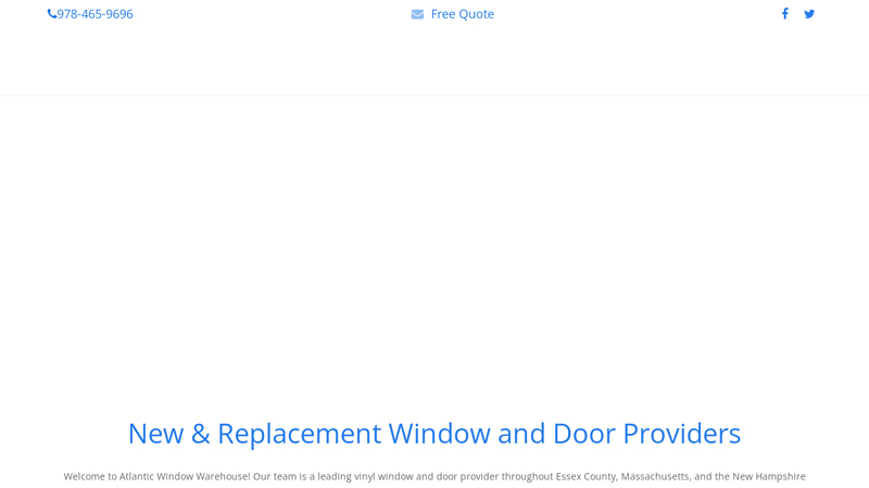 New & Replacement Residential Windows & Doors Newburyport, MA | Atlantic Window Warehouse