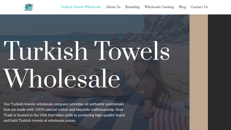 Turkish Towels Wholesale 35x70 Beach Cotton Peshtemal Turkey USA